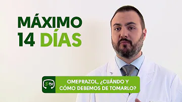 ¿Cuál es la duración máxima del tratamiento con omeprazol?