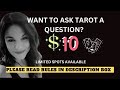 ASK TAROT YOUR QUESTIONS! ~PAID PERSONAL MINI READS (ONLY 30 SLOTS) ~ 6/12 11:30AmPT