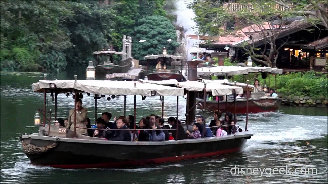 disneyland hong kong jungle river cruise