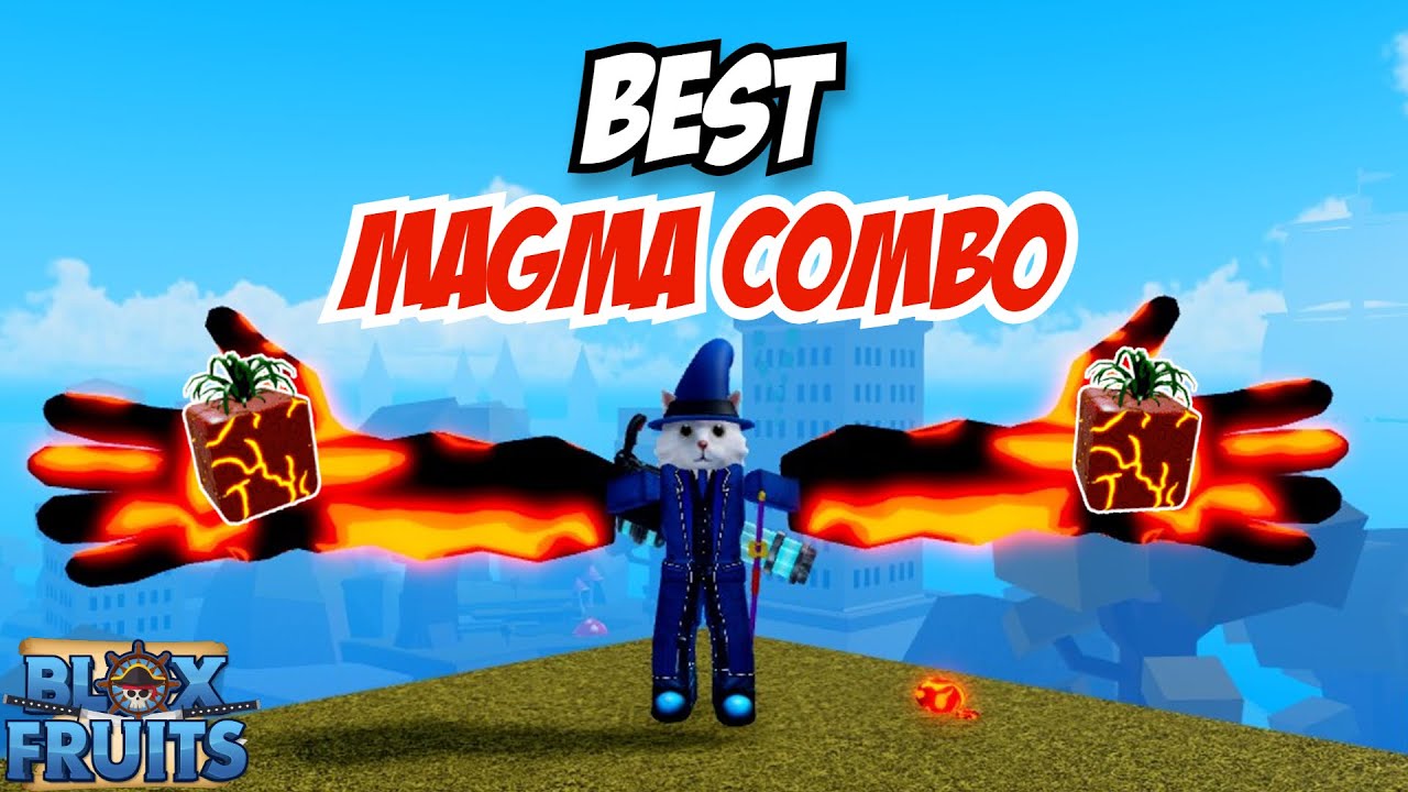 Replying to @GODDASHH💫 EASY MAGMA COMBO #bloxfruits #bloxfruit