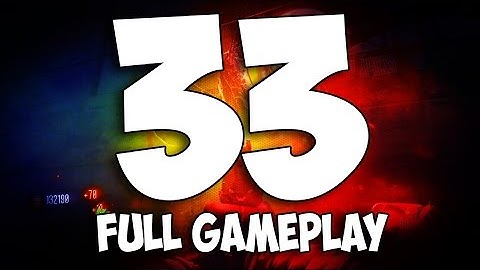 Shadows of Evil First Room World Record | Round 33 Full Gameplay