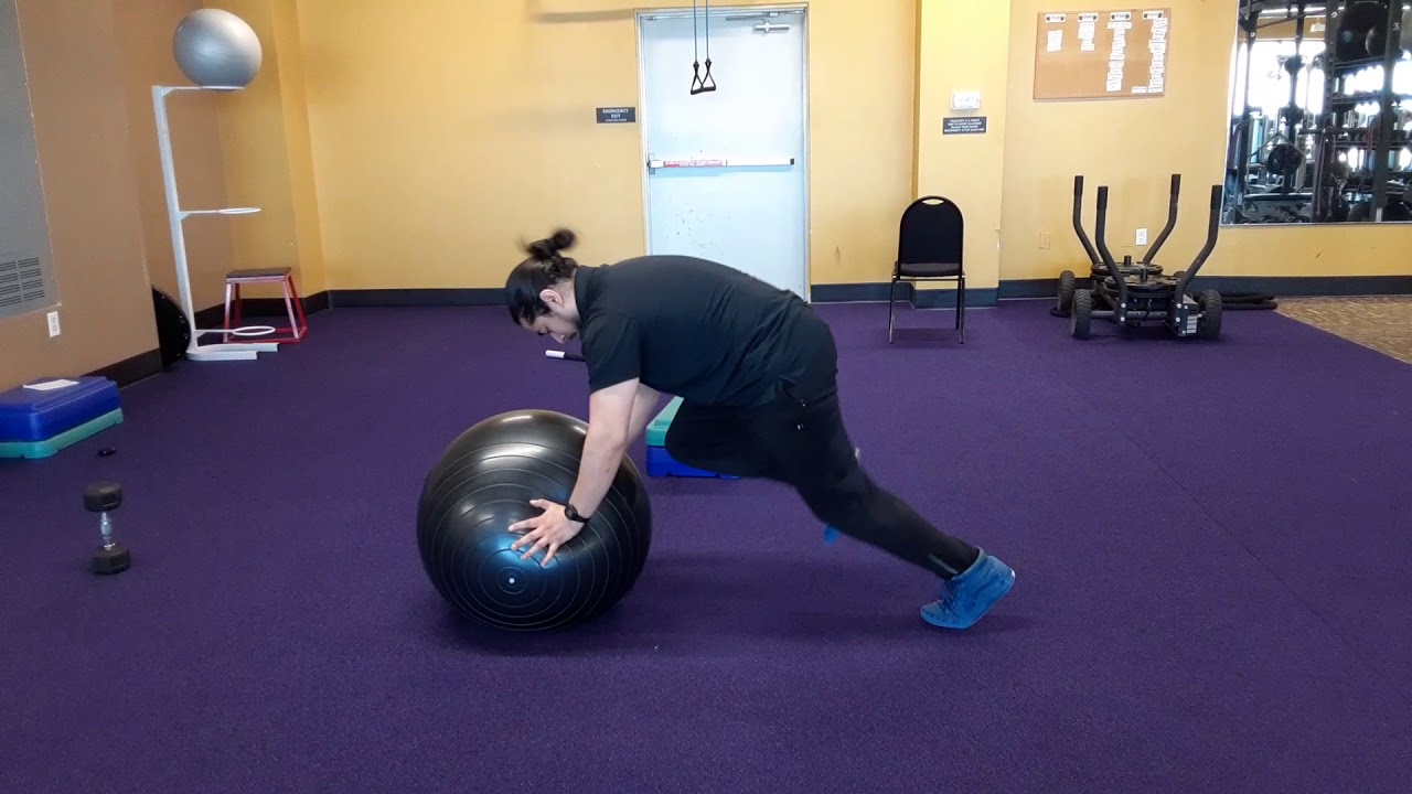 Stability Ball Mountain Climber YouTube