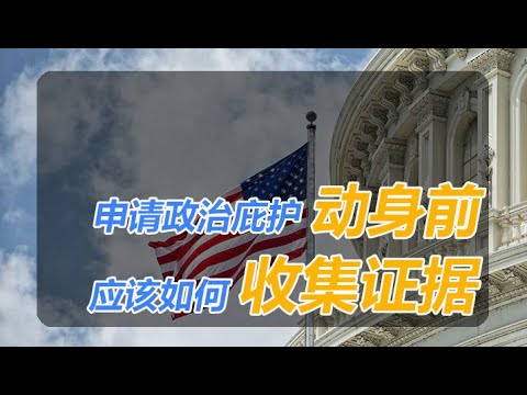 在美国，申请政治庇护需要证明什么？