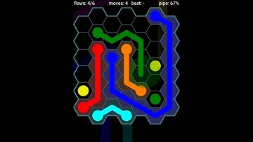 Flow Free Hexes   7x7 Mania   Level 106