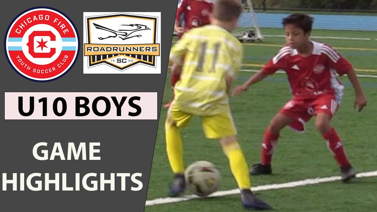 Chicago Fire vs Roadrunners - NISL -  U10 2015 Boys Soccer Game Highlights [Sept 29 2024]