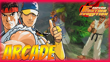 〖 𝐏𝐒𝟓 〗 Fighting Collection 2〖 Capcom Fighting Evolution / Yun & Ryu Arcade Playthrough 〗