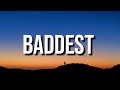 Yung Bleu, Chris Brown & 2 Chainz - Baddest (Lyrics)