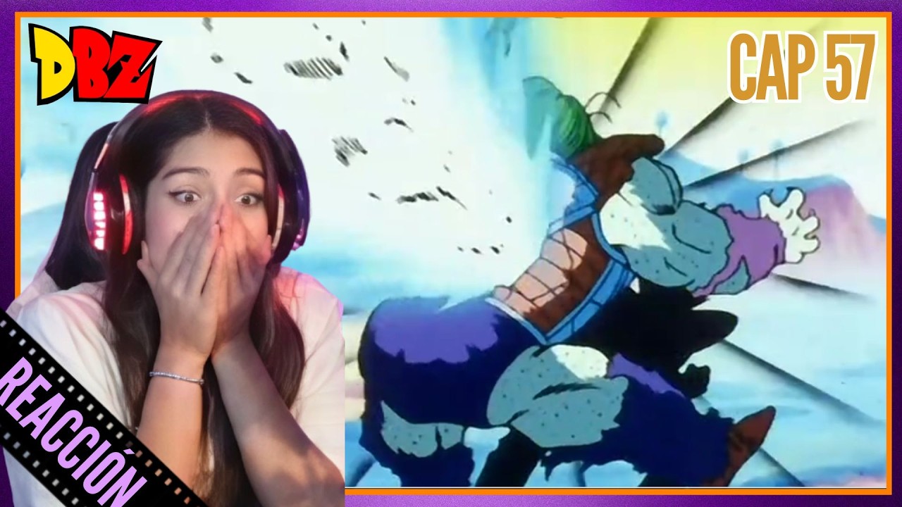 ZARBON MUERE! /DRAGON BALL Z REACCIÓN CAP 57ESPAÑOL LATINO por PRIMERA VEZ
