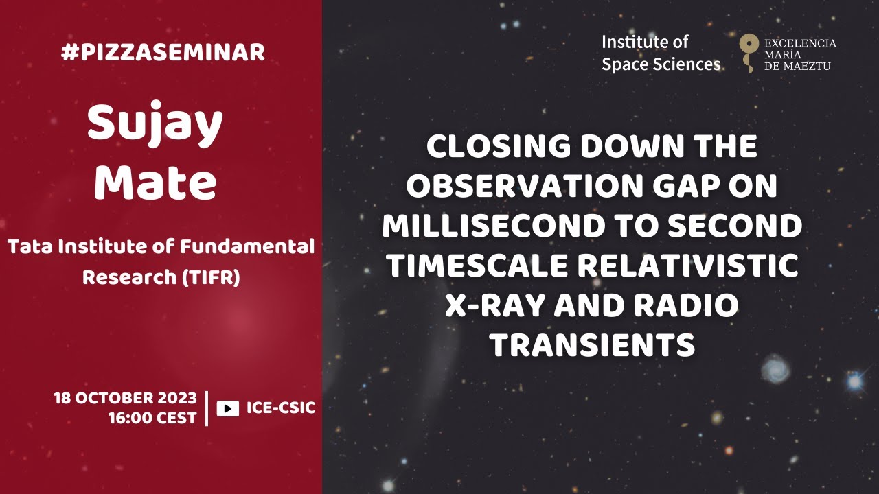 Sujay Mate - Closing down the observation gap on short duration X-ray ...