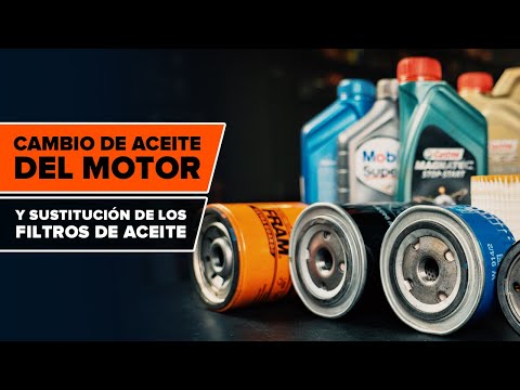 Cómo cambiar el aceite del motor y el filtro de su coche [TUTORIAL DE AUTODOC]