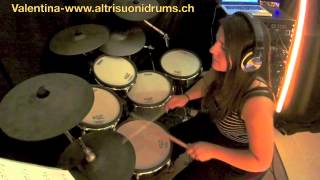 AltrisuoniDrumSchool - Valentina Lokumcu - You're beautiful (E-drum cover - James Blunt)