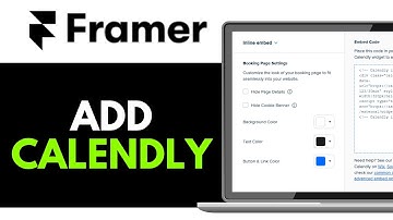 How to Add Calendly in Framer 2025 (Step-by-Step)