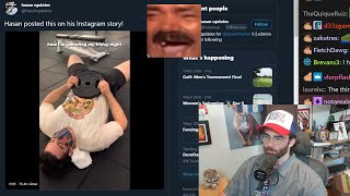 Hasan finally gets to r/okbuddyhasan (7.31 Stream)