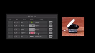 4 - Control your Arduino from the I/O Control Panels of HITIBrain