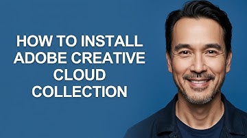 How to Install Adobe Creative Cloud Collection - KevinHowTo
