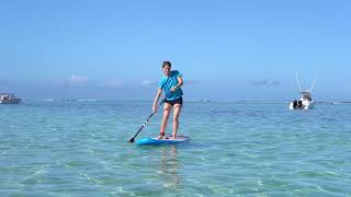 The C-stroke in stand-up paddleboarding VDWS training