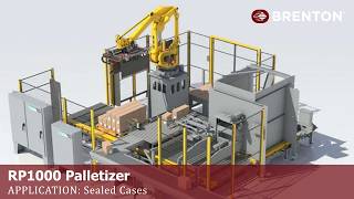 Brenton RP1000 Robotic Palletizer | High-Speed Automatic Palletizing Net Worth