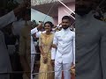 The wedding  of a navy officer #shorts