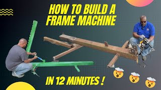 How to Build a Frame Machine in 12 minutes