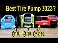 Best Tire Pump? Let&#39;s Settle This!  Milwaukee vs DeWalt, Makita