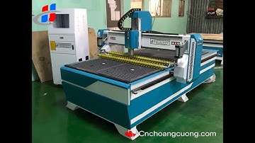 Máy CNC 1325 Cắt Gỗ Bàn Hút Chân Không HRX1325