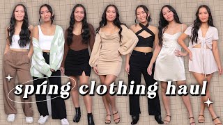 spring clothing haul 💐 princess polly try-on haul