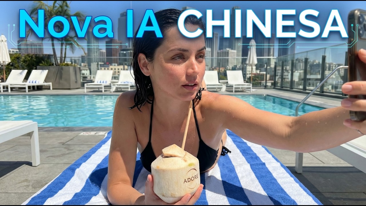 NOVA INTELIGÊNCIA ARTIFICIAL Grátis Ilimitada da CHINA assusta Modelos Google  (Melhor Nanobanana? )