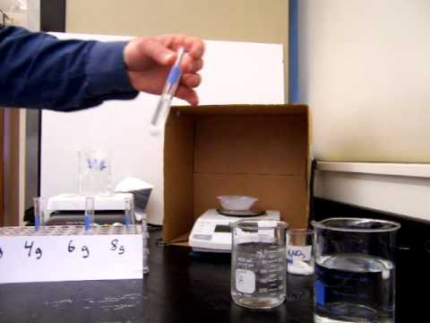 the solubility of potassium nitrate