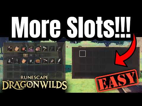 Easy Inventory Increase!!! Runescape Dragonwilds
