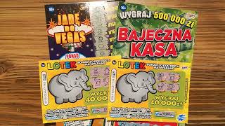 ZDRAPKI LOTTO JADĘ DO VEGAS, BAJECZNA KASA #78 #lotto #zdrapki #zdrapkilotto #scratchcards screenshot 1