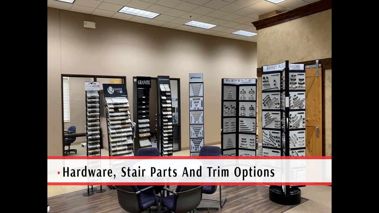 Moehl Millwork Showroom Virtual Tour Hardware, Trim and Stair Parts