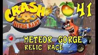 Crash Nitro Kart - Wumpa 41: Meteor Gorge (Relic Race)