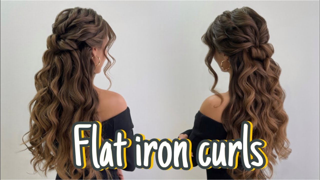 https://stylesatlife.com/wp-content/uploads/2018/03/Half-up-half-down-shoulder-length-formal- hairstyles.… | Frisuren, Lange haare, Hochzeitsfrisuren für lange haare