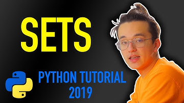 14 - how to use sets in python (Python tutorial for beginners 2019)
