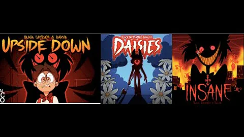 Alastor Past In Order (Hazbin Hotel) Upside Down, Daisies, Insane (By Black Gryph0n)