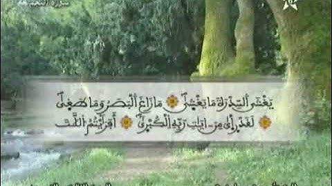 الحزب الثالث والخمسون 53 ما تيسر من سورة الذاريات ، الطور ، النجم ، القمر ، القارئ رشيد بلعشية