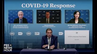 WATCH: White House COVID task force holds briefing as U.S. reaches new grim milestone in deaths