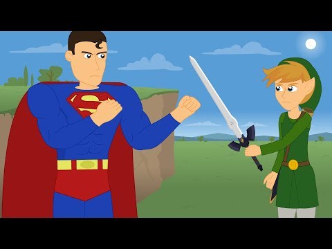 Superman vs Link Superman vs Link