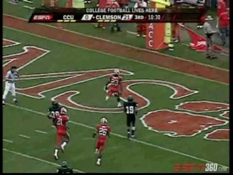 Coastal Carolina @ Clemson: Andre Ellington 55yd TD