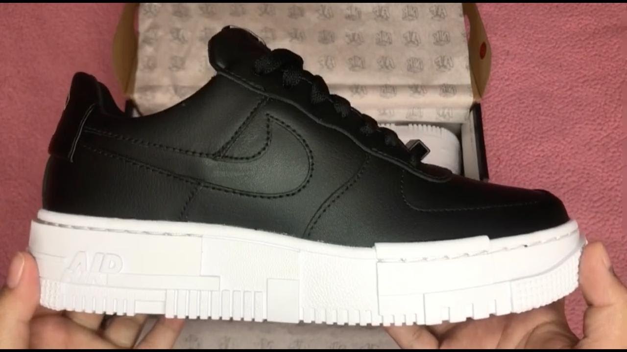 Nike Air Force 1 “Pixel Black” ◼️ UNBOXING
