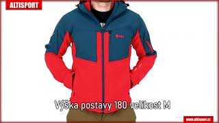 Pánská Softshellová Bunda Kilpi Presena-M Qm0157Ki Červená