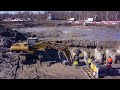 Реконструкция Петрозаводского шоссе. Съемка с коптера. Часть 1