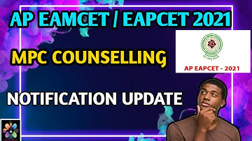 Ap eamcet 2021 counselling notification update | Eapcet 2021 |Eamcet 2021|Education Chat telugu