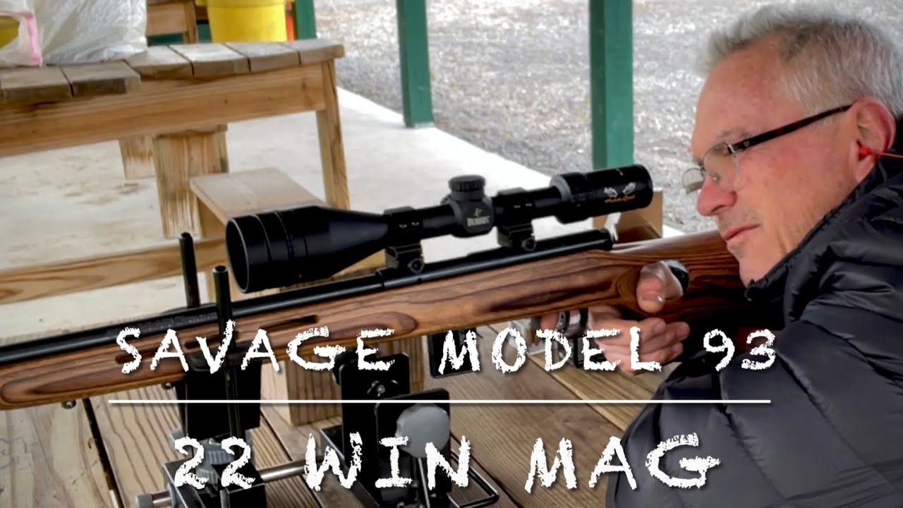 Savage model 93 22 magnum Boyds stock Burris Predator Quest scope