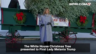 VIDEO NOW: White House Christmas tree arrives