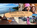 Visited the beach for the first time in England|Trip to Whitstable with my girl @TalkwithJadesola