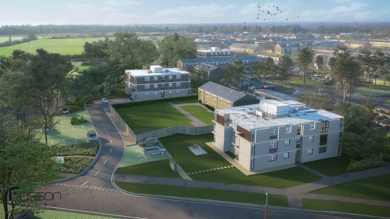 UK Apartment Building Renovation - 3D Animation