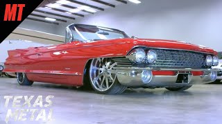 【1961年式キャデラック・クーペ・ドゥビル】全部真っ赤に大改造！｜テキサス・メタル シーズン1