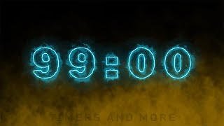 99 Minute ⚡ Electric ⚡ Countdown Timer