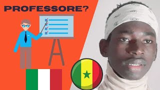 Comment parler avec votre prof italien .... ITALIANO WOLOF FALLOU CON SERIGNE FALLÙ